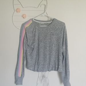 Inspired Hearts Pastel Rainbow Long Sleeved Shirt